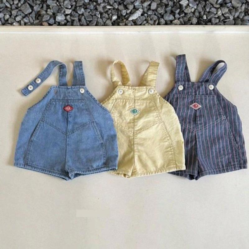 Baby Overall Denim - 2025 Yaz Yeni Çocuk denim tulum