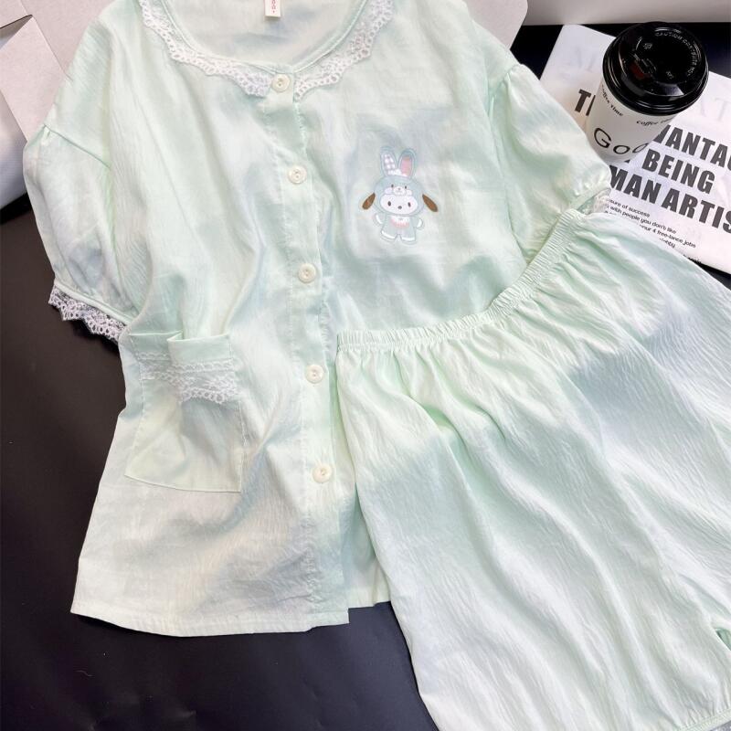 Summer Short Set - Kısa Kollu Şort İki Parçalı Pijama