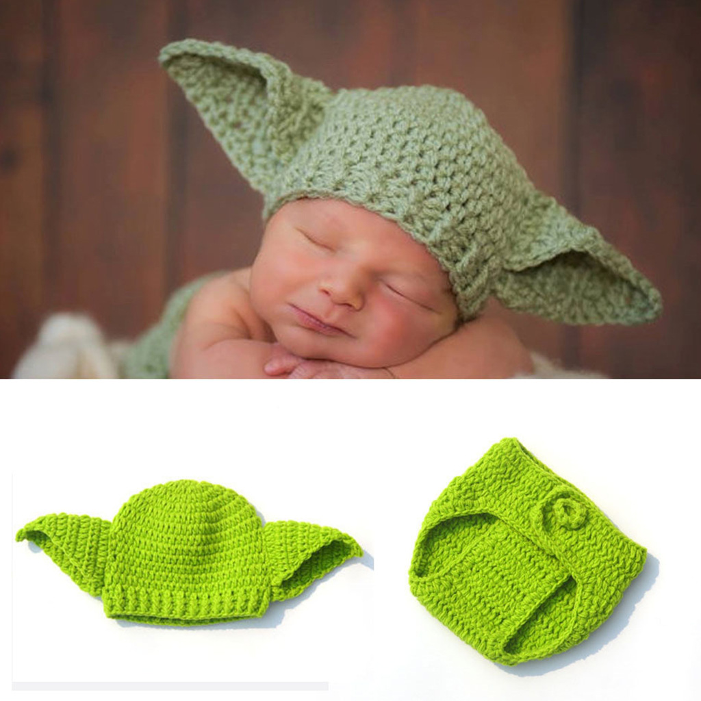 Baby Yoda Clothing - Yeşil Handmade el yapımı yün bebek