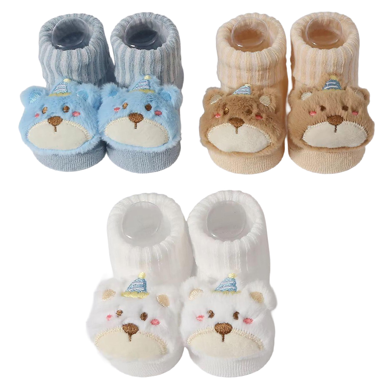 Baby Clothing Gender Neutral - 3 çift/takım Bebek Çorap Kız Erkek