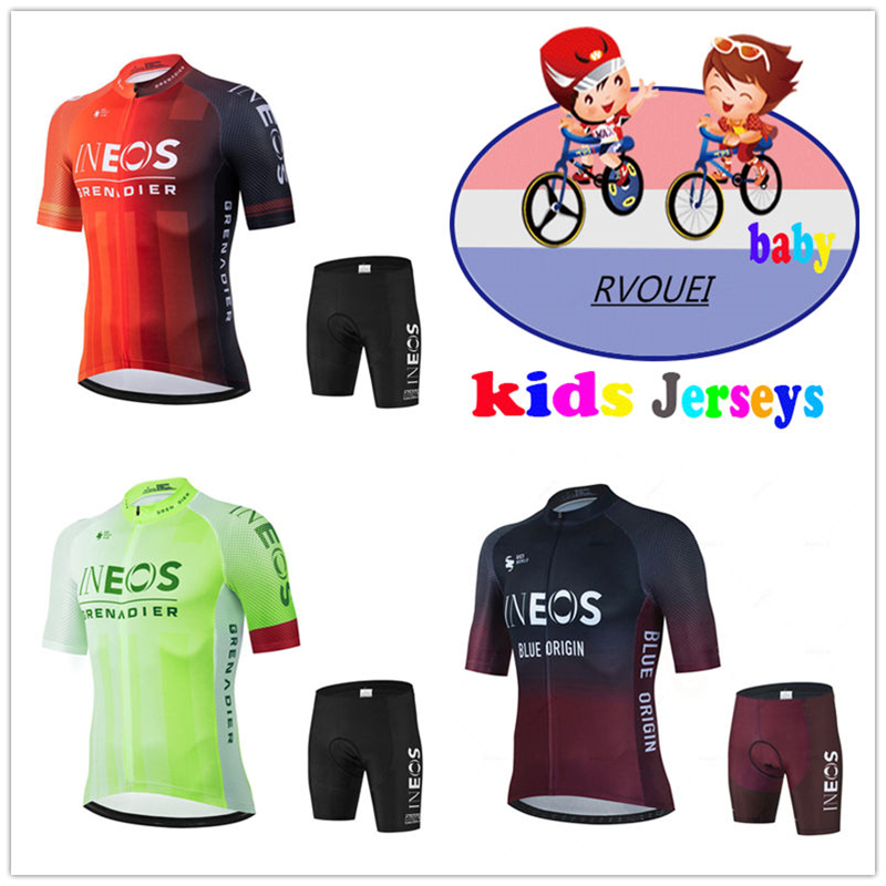 Baby Clothing Factory - Bebek Ineos Takımı Çocuklar Bisiklet Jersey