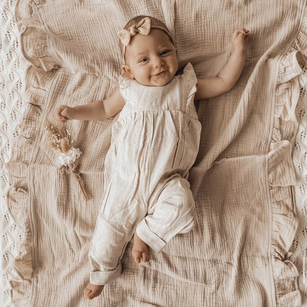 INS Ruffled Muslin Bebek Kunda - Baby Clothing Organic Cotton incelemesi ve fiyatı