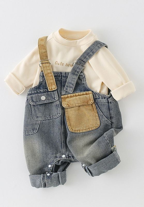 Bebek Giysileri Erkek Çocuklar - Baby Overall Denim incelemesi ve fiyatı