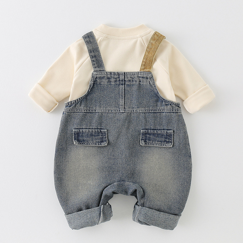 Bebek Giysileri Erkek Çocuklar - Baby Overall Denim incelemesi ve fiyatı