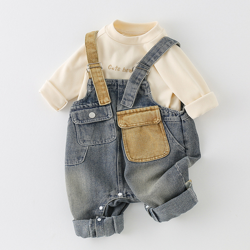 Bebek Giysileri Erkek Çocuklar - Baby Overall Denim incelemesi ve fiyatı