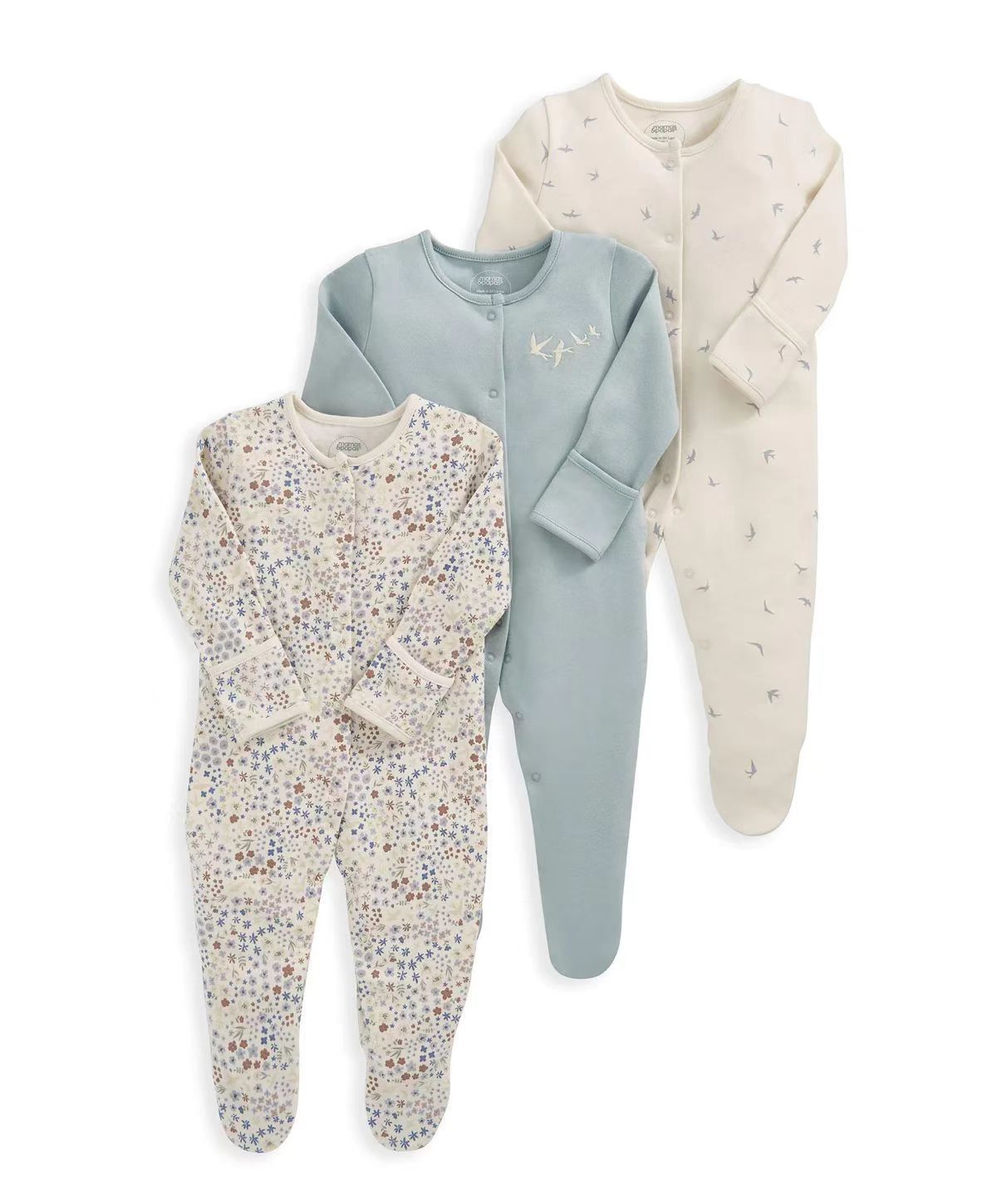 3 adet/grup Yenidoğan Pamuk Be - Baby Clothing Gender Neutral incelemesi ve fiyatı