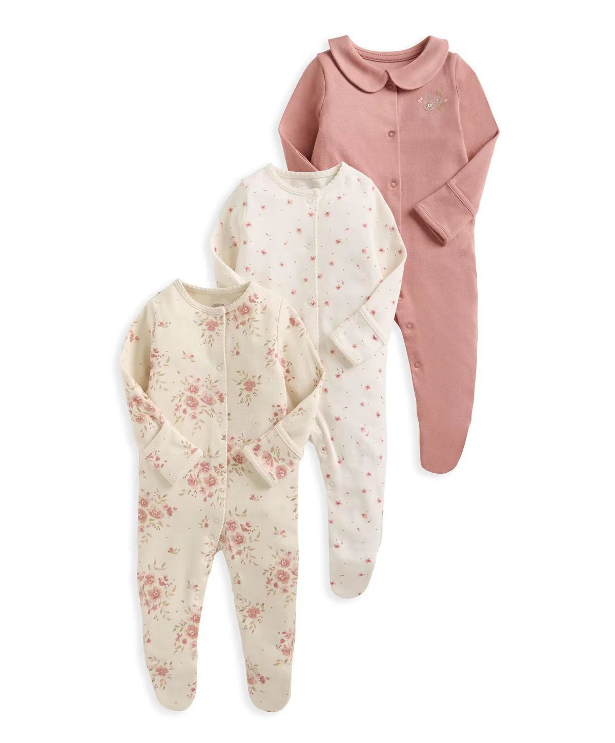 3 adet/grup Yenidoğan Pamuk Be - Baby Clothing Gender Neutral incelemesi ve fiyatı