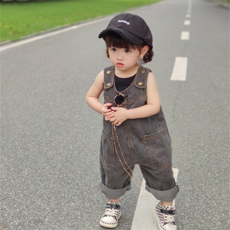 2-9 Yaş Çocuk Kot Pantolonu Ko - Baby Overall Denim incelemesi ve fiyatı