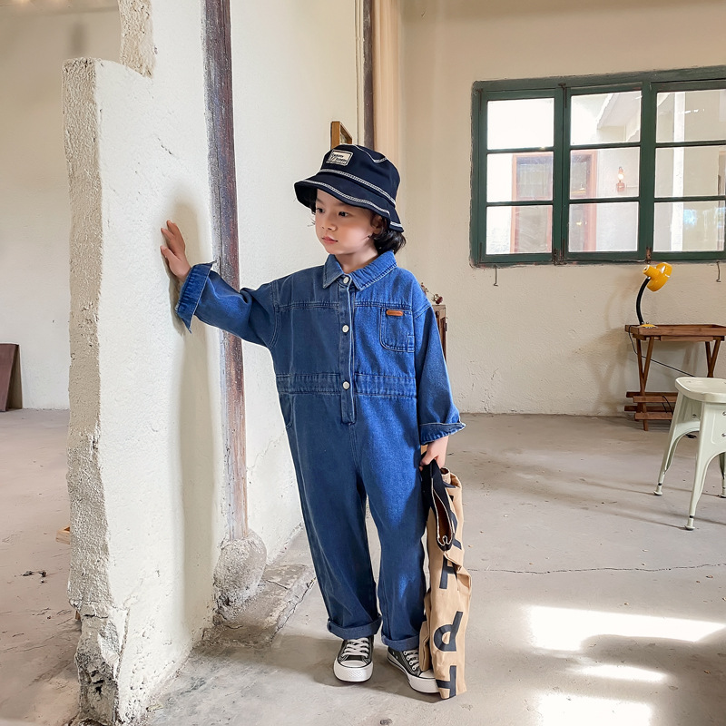 2024 sonbahar çocuk kot tulum  - Baby Overall Denim incelemesi ve fiyatı